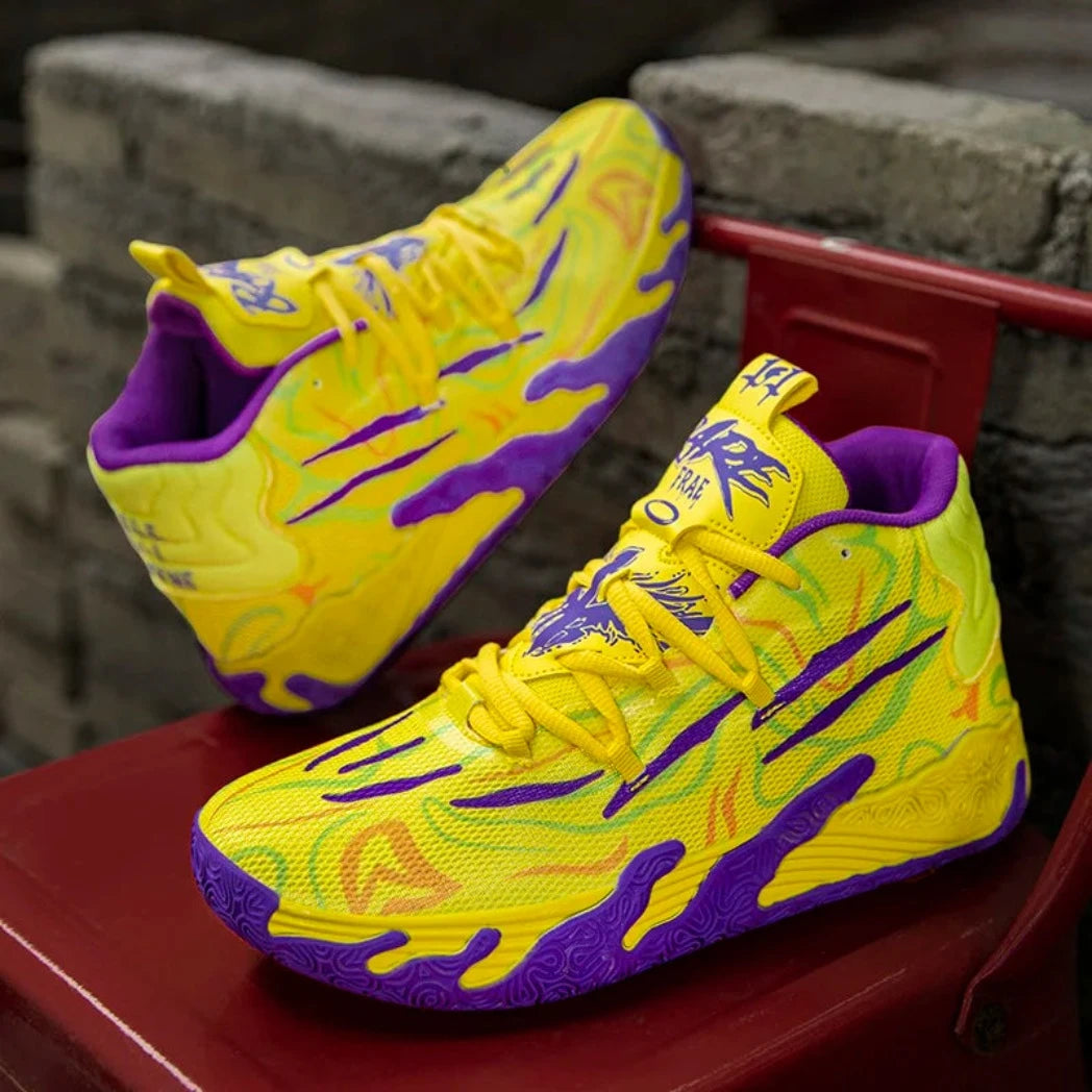 Tênis de Vôlei AeroDunk - Vivazz - Amarelo