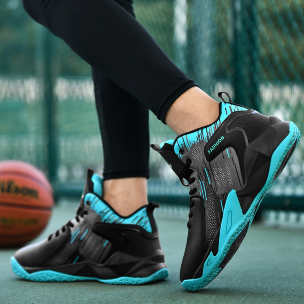 Tênis De Basquete Hoop Pulse | Respirável e Antiderrapante-Azul