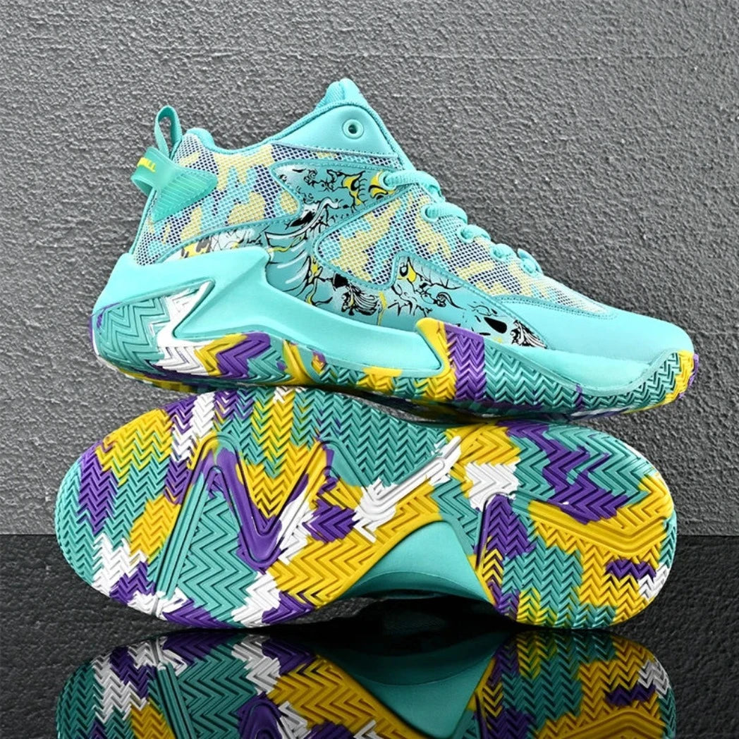 Tamanho 38 - Tênis de Basquete Grafite 4.0 Original | Antiderrapante - Verde Menta