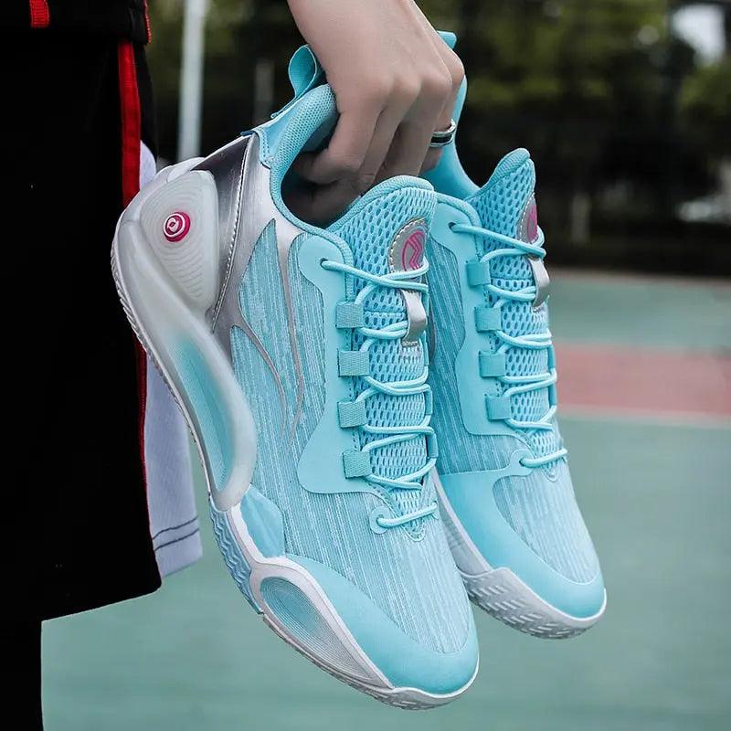 Tênis de Vôlei e Basquete Unissex - Gladiador-Azul