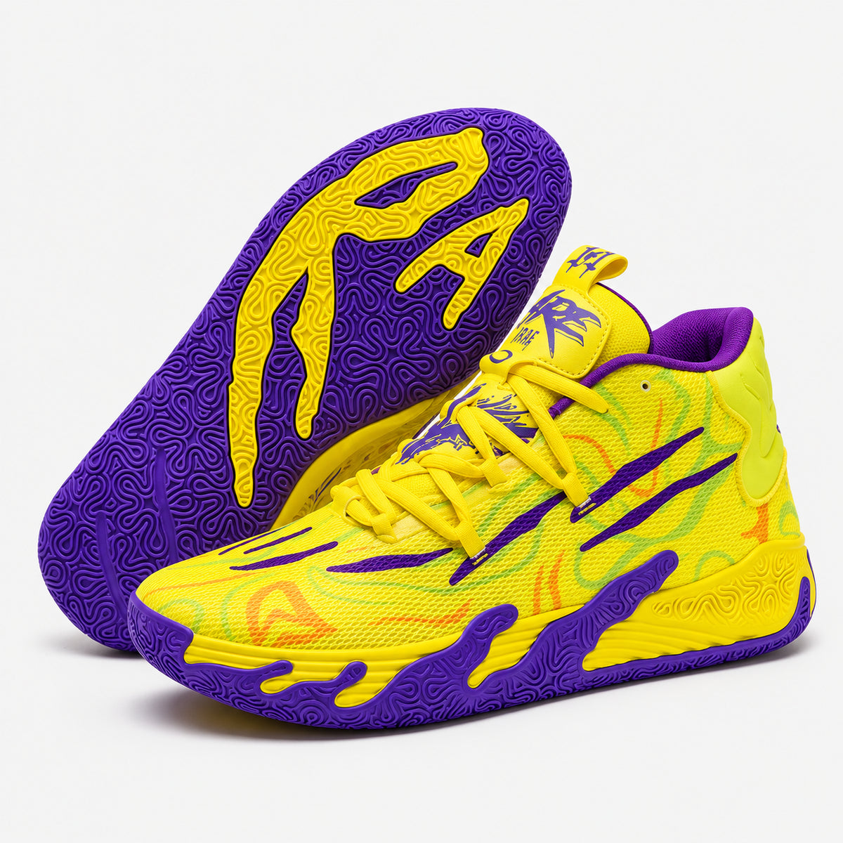 AeroDunk - Amarelo - 10-perfil-e-solado #cor_Amarelo
