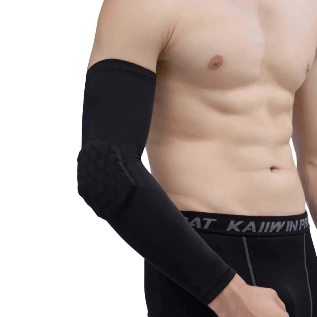 Braçadeira para Basquete de Compressão para Cotovelo | Estabilidade e Controle de Impactos