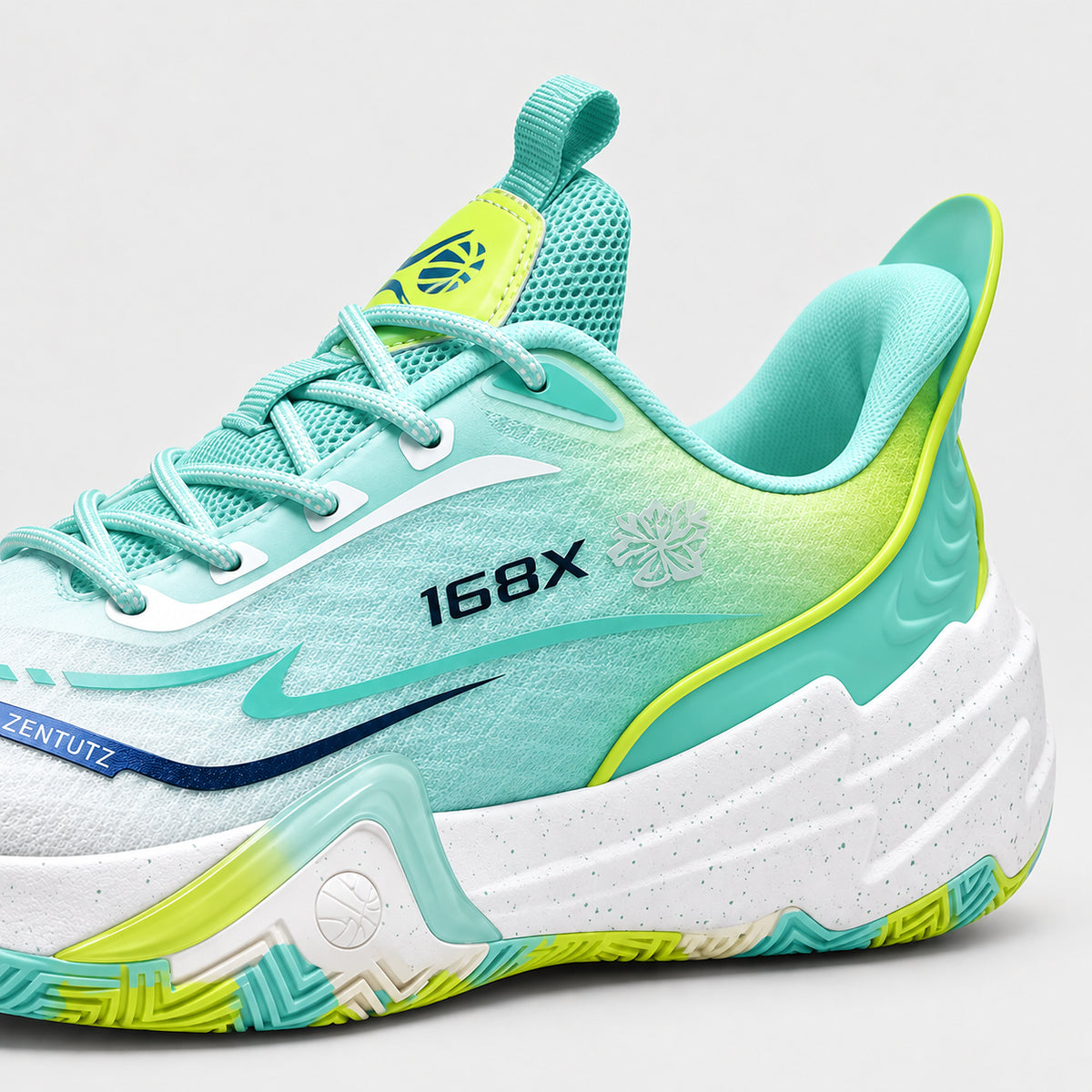 Flex 168X — Verde — 08-detalhe-calcanhar #Cor_Verde