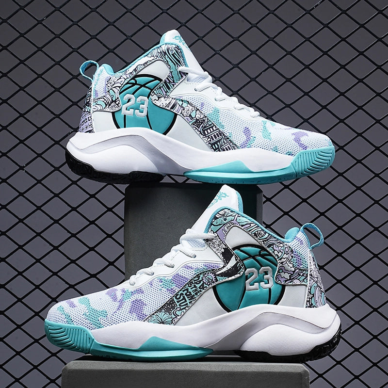 Tênis de Basquete BlitzBounce Original | Explosão de Energia nas Tabelas