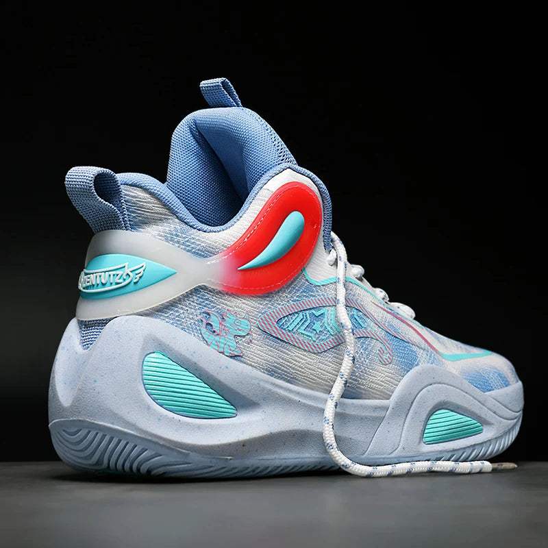 Tênis de Vôlei e Basquete - DunkX Pro | Controle e Conforto em Alta Performance- Azul