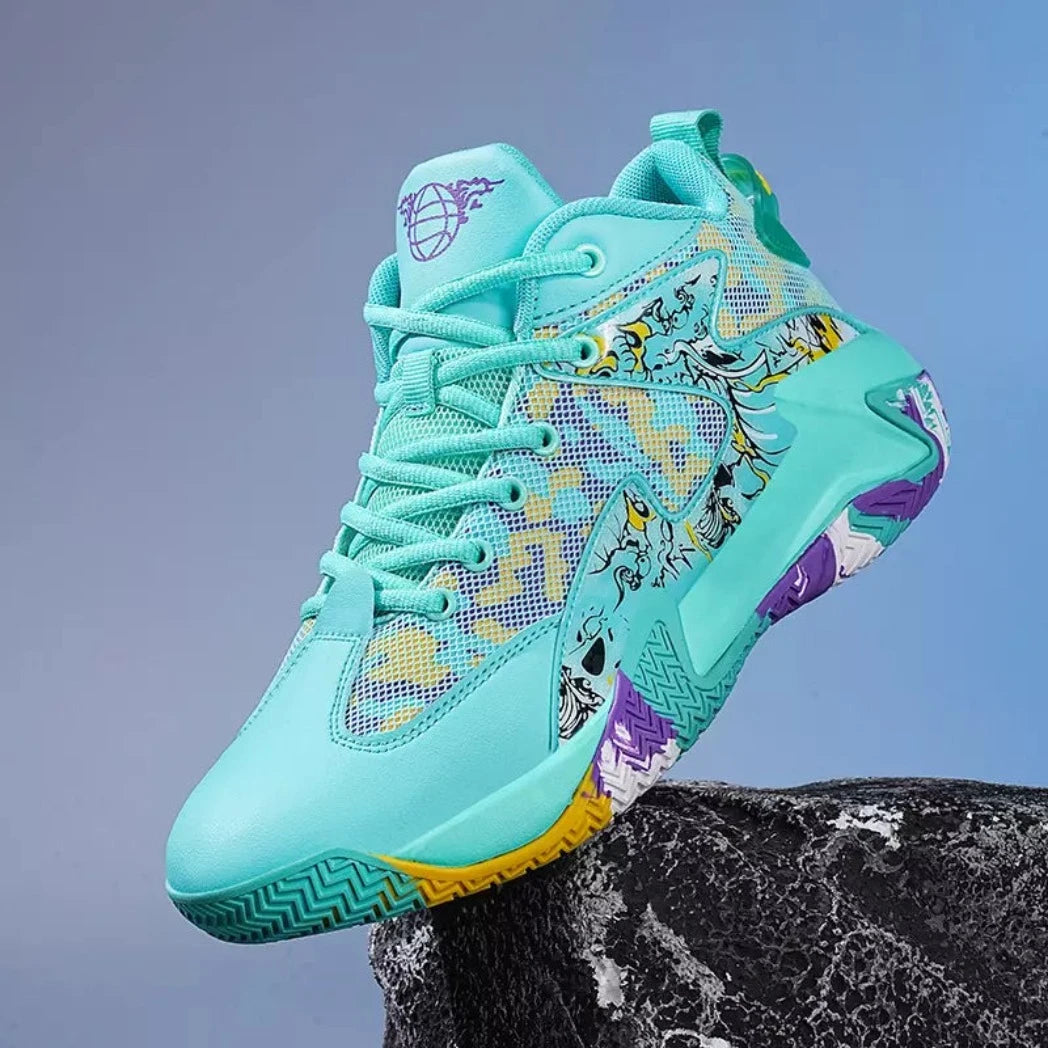 Tamanho 38 - Tênis de Basquete Grafite 4.0 Original | Antiderrapante - Verde Menta