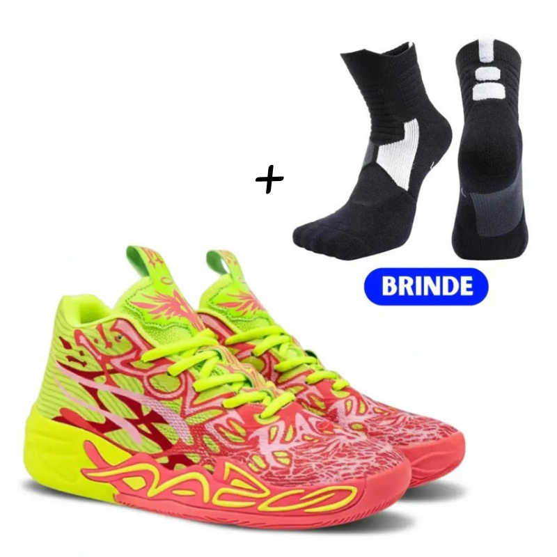 KIT Tênis de Vôlei Impact Blaze + Meias Grátis