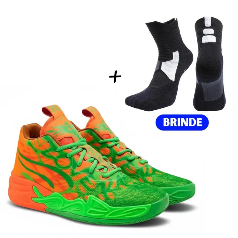 KIT Tênis de Vôlei Impact Blaze + Meias Grátis