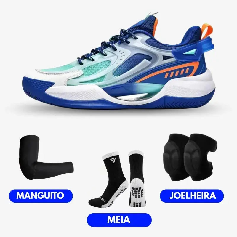 Tênis de Vôlei PowerGrip | Alto Impacto - Vivazz