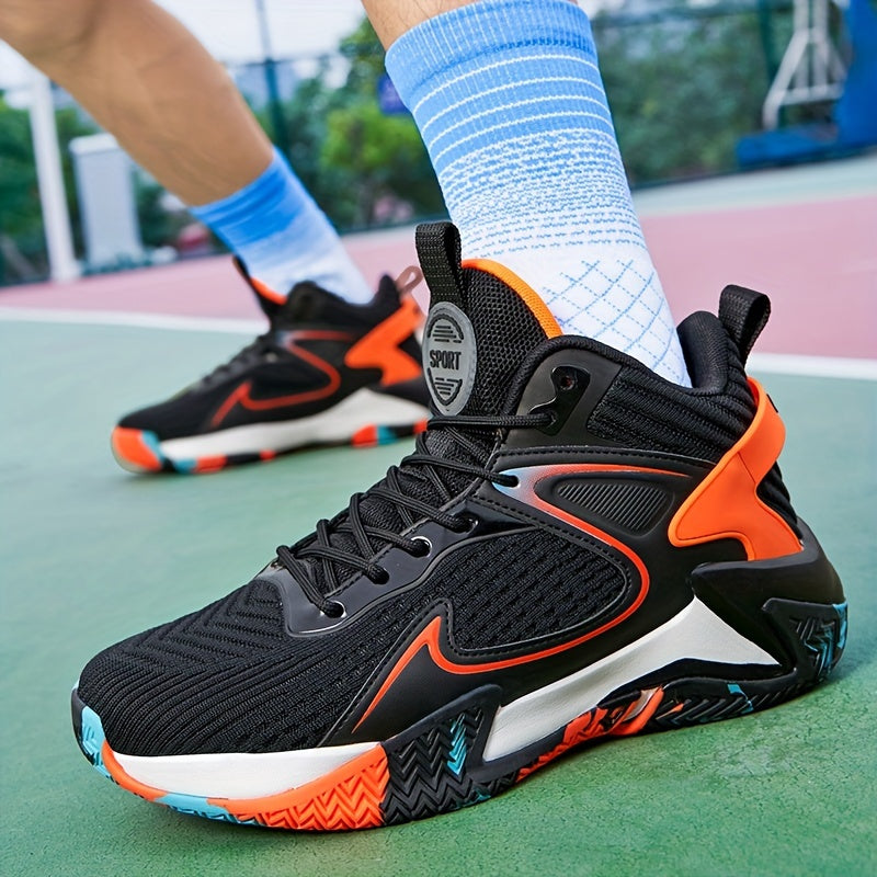 Tênis de Basquete FlameStep Pro | Respirável e  Máxima Absorção de Impacto- Preto