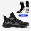 Kit Half: Tênis de Vôlei e Basquete Grafite 3.0 + Meia Antiderrapante - Preto