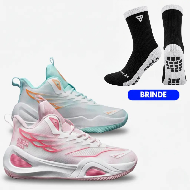 KIT Tênis de Vôlei DunkX + Meias Grátis