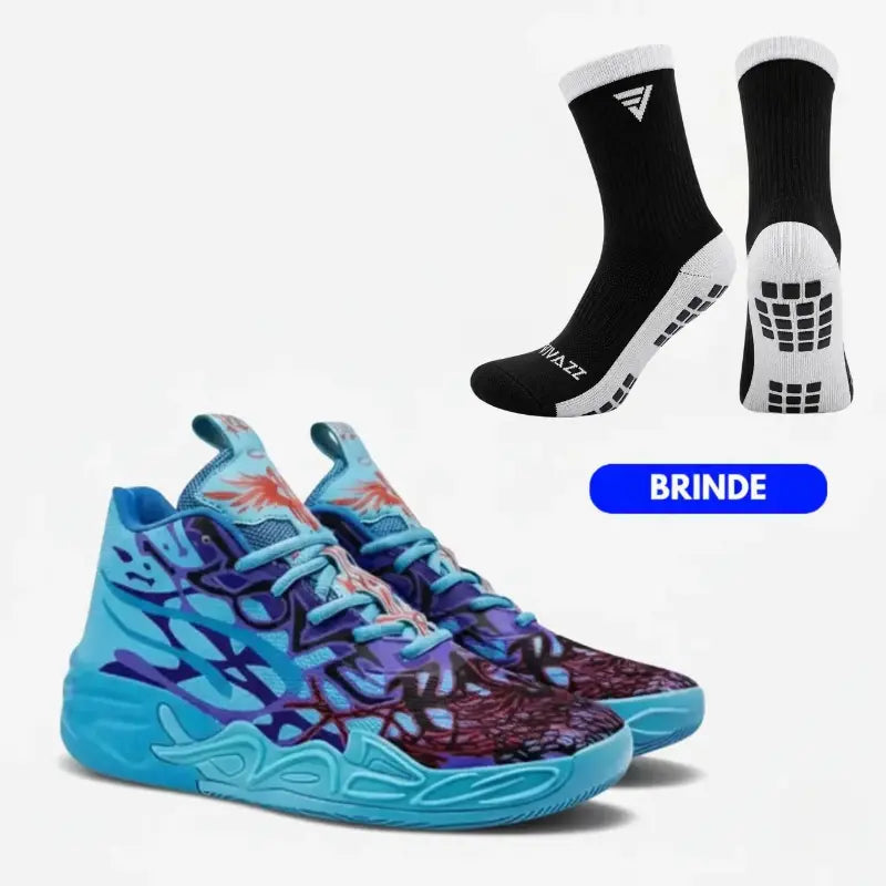 KIT Tênis de Vôlei Impact Blaze + Meias Grátis