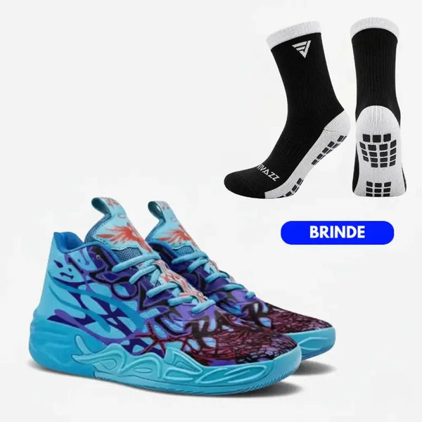 KIT Tênis de Vôlei Impact Blaze + Meias Grátis