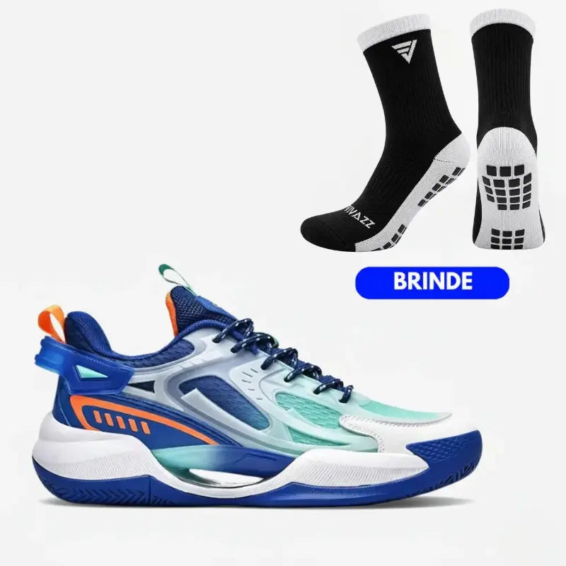 KIT Tênis de Vôlei PowerGrip + Meias Grátis