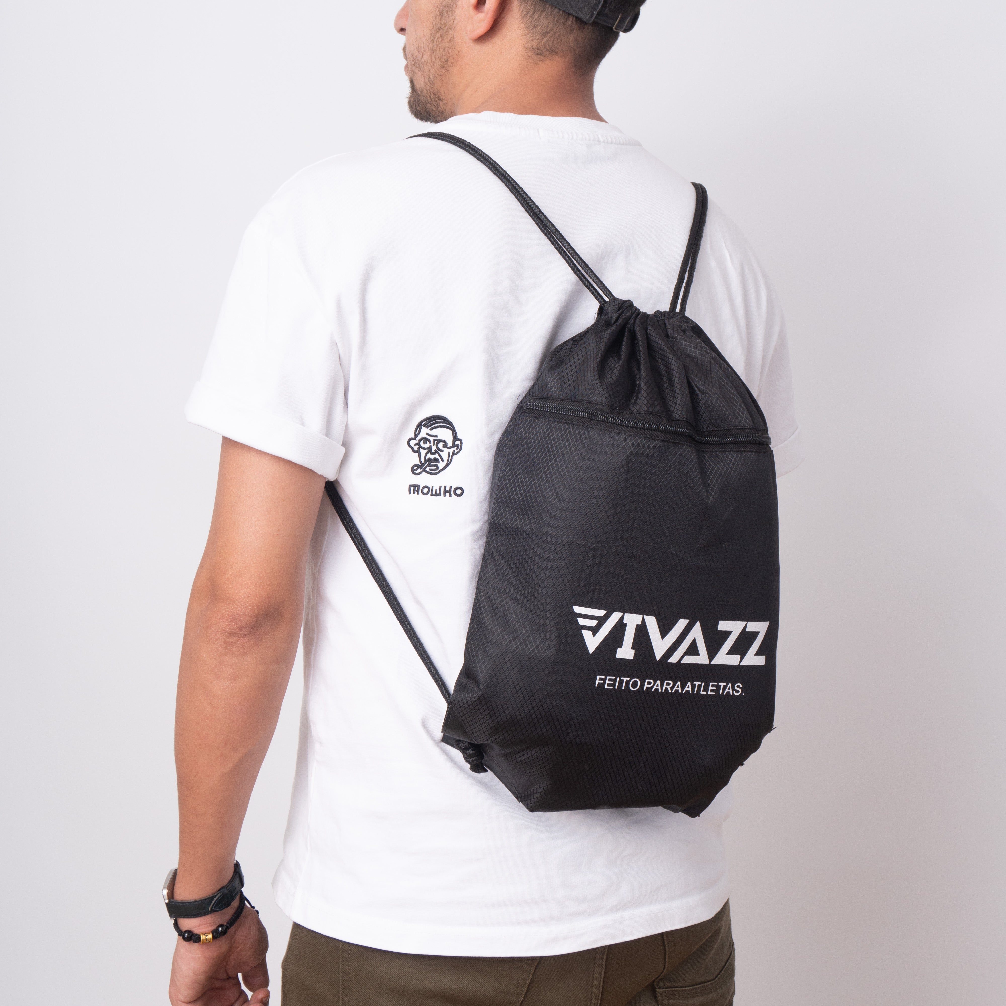 Sacola Mochila Esportiva Vivazz para Tênis e Acessórios