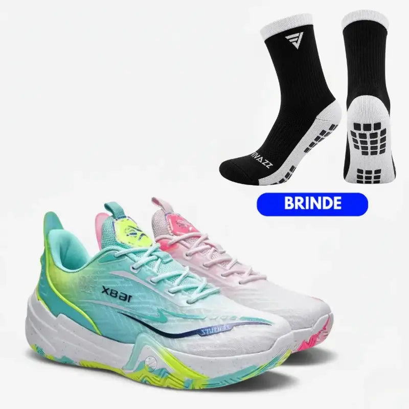 KIT Tênis de Vôlei Flex 168X + Meias Grátis