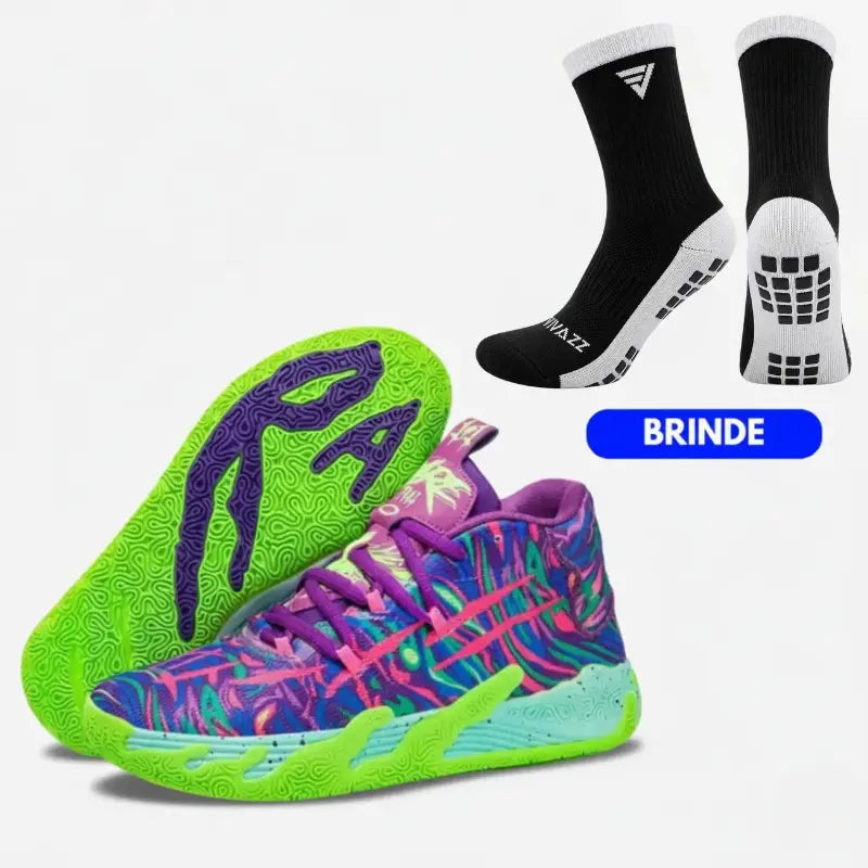 KIT Tênis de Vôlei AeroDunk + Meias Grátis