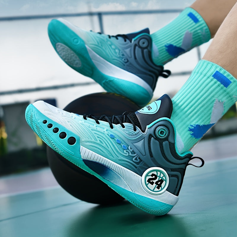 Tênis de Basquete TurboGrid 24 | Estabilidade Profissional, Tração Máxima-Preto/Verde