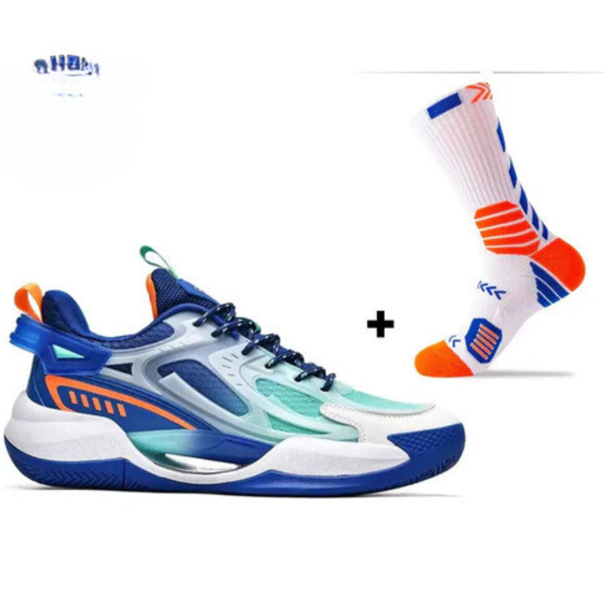 BF - Tênis de Vôlei e Basquete PowerGrip + Meias de Brinde