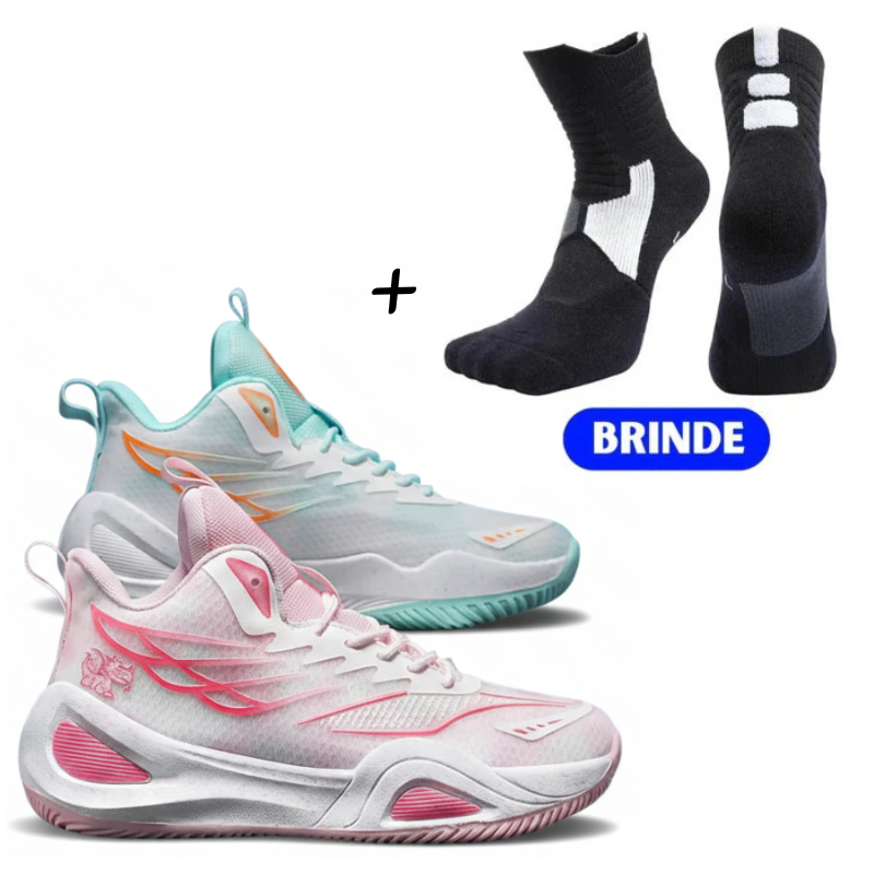 KIT Tênis de Vôlei DunkX + Meias Grátis