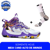 BF - Tênis de Vôlei e Basquete High Fashion + Meias de Brinde