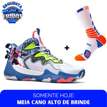 BF - Tênis de Vôlei e Basquete High Fashion + Meias de Brinde