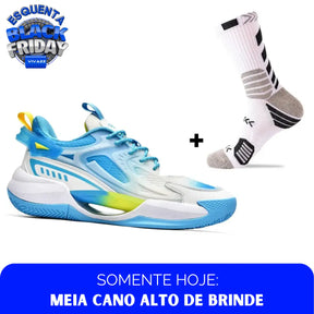 BF - Tênis de Vôlei e Basquete PowerGrip + Meias de Brinde