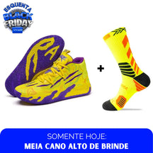 BF - Tênis de Vôlei e Basquete AeroDunk Original + Meias de Brinde