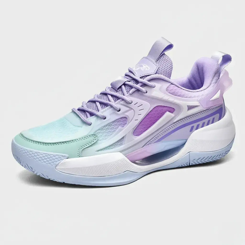 Tênis de Basquete PowerGrip | Respirável e Alto Impacto -  Roxo