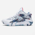BF - Tênis de Vôlei e Basquete Grafite 3.0+ Meias de Brinde - Branco/Azul