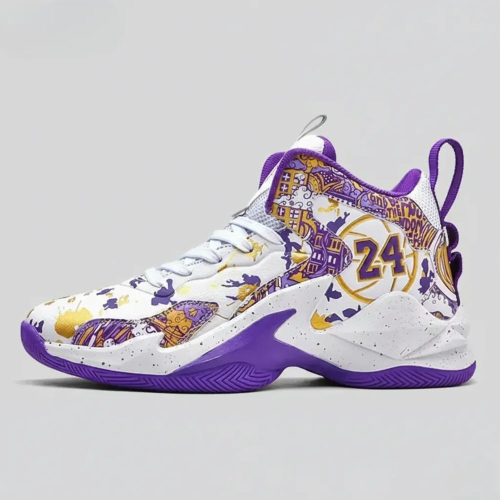 Tênis de Vôlei Bounce 24 Original | Lançamento 2024-Branco/Roxo