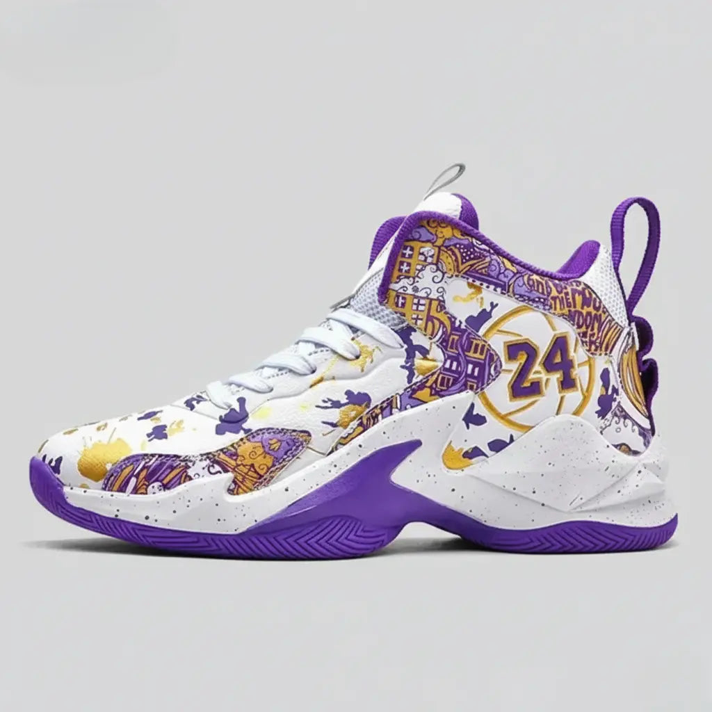 Tênis de Vôlei Bounce 24 Original | Lançamento 2024-Branco/Roxo