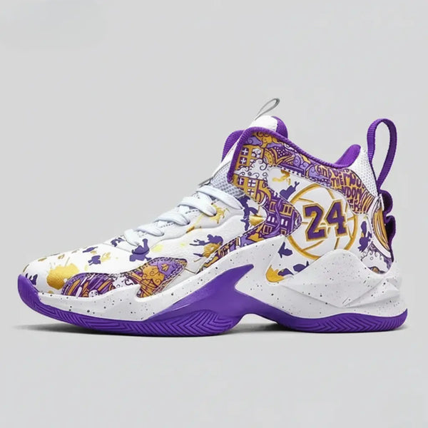 Tênis de Vôlei Bounce 24 Original | Lançamento 2024-Branco/Roxo