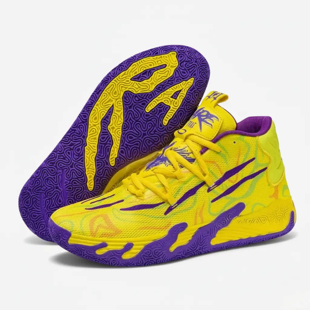 KIT Tênis de Vôlei AeroDunk + Joelheira Grátis-Amarelo