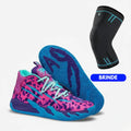 KIT Tênis de Vôlei e Basquete AeroDunk + Joelheira Grátis - Roxo/Azul