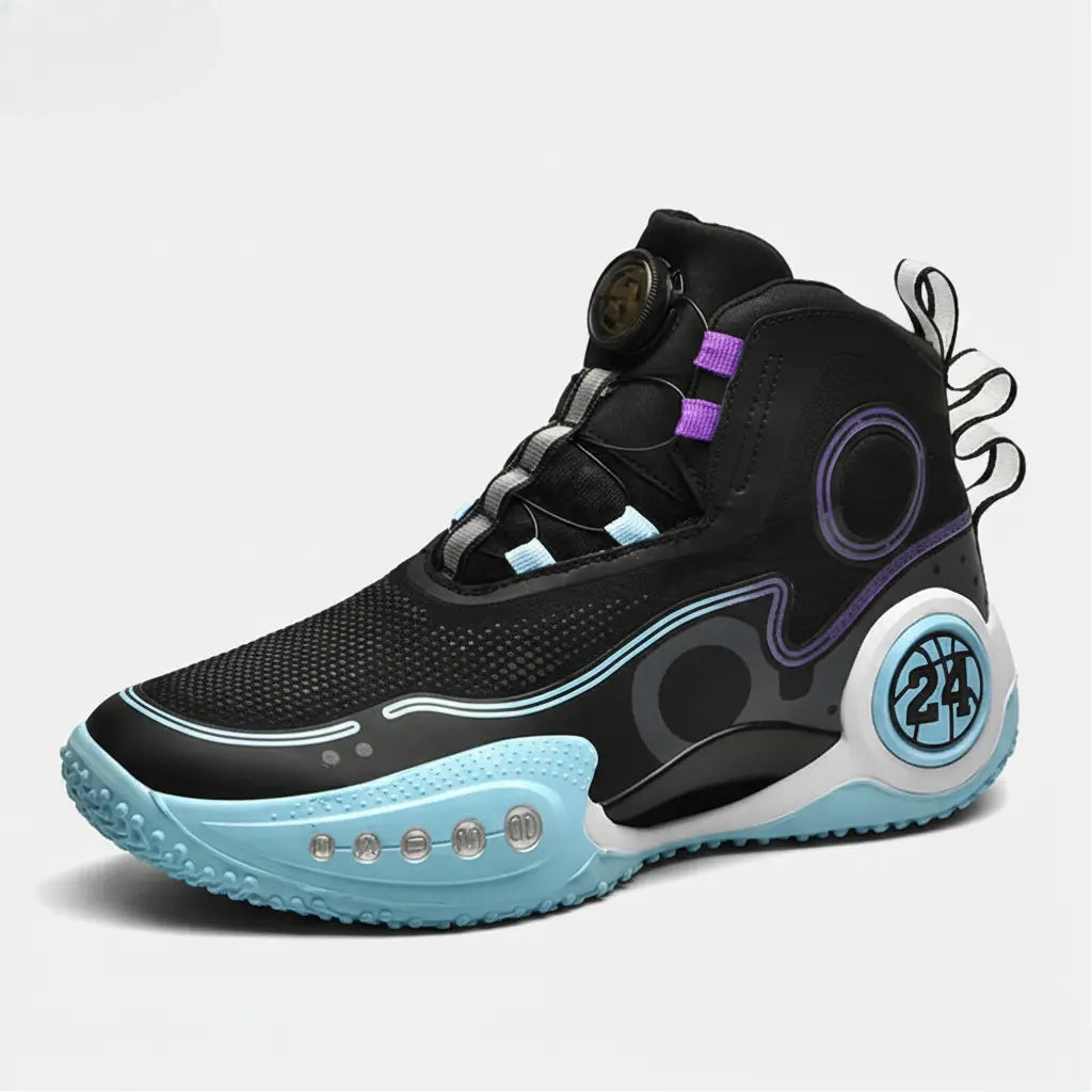 Tênis de Basquete UrbanPulse| Respirável Alta Absorção- Preto