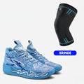 KIT Tênis de Vôlei e Basquete Impact Blaze + Joelheira Grátis - Azul