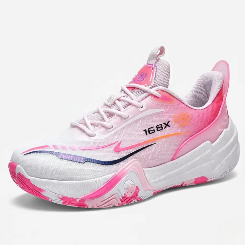 KIT Tênis de Vôlei Flex 168X + Joelheira de Brinde-Rosa