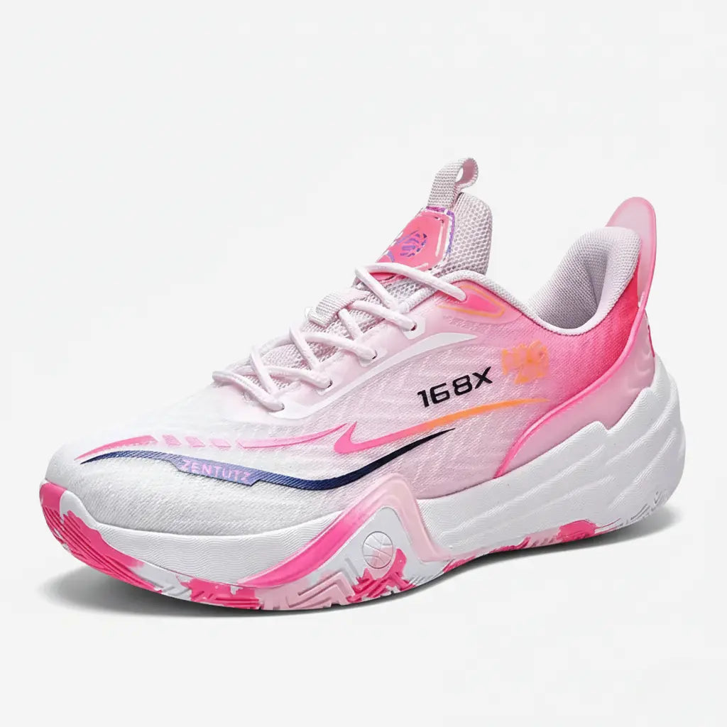 KIT Tênis de Vôlei Flex 168X + Joelheira Grátis-Rosa