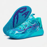 Tênis de Basquete AeroDunk - Vivazz - Azul Bebê