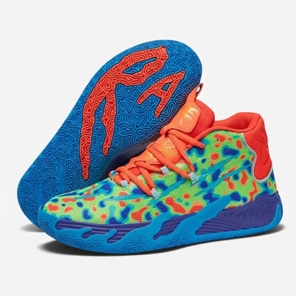 KIT Tênis de Vôlei AeroDunk + Manguito-Verde/Laranja