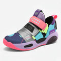Tênis de Vôlei Infantil SwiftServe Original | Vivazz - Rosa/Roxo/Azul