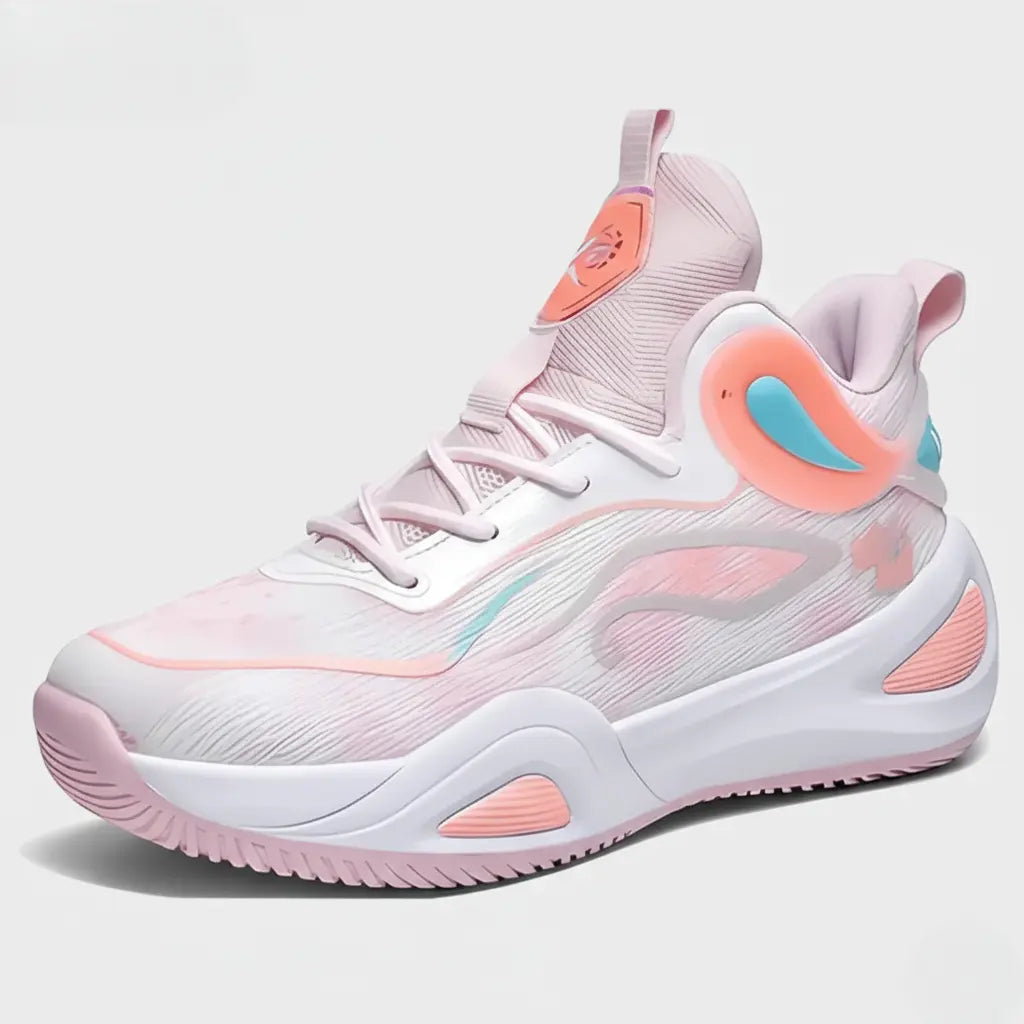 Tênis de Vôlei e Basquete - DunkX Pro | Controle e Conforto em Alta Performance- Rosa