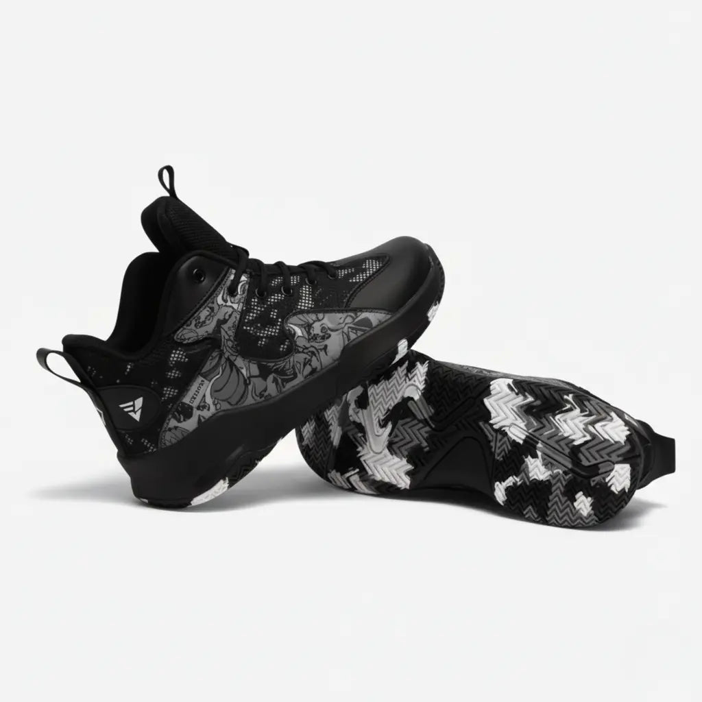 ハル③ Tênis de Handebol All Black Grafite 3.0 - Vivazz