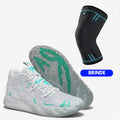 KIT Tênis de Vôlei e Basquete AeroDunk + Joelheira Grátis - Branco