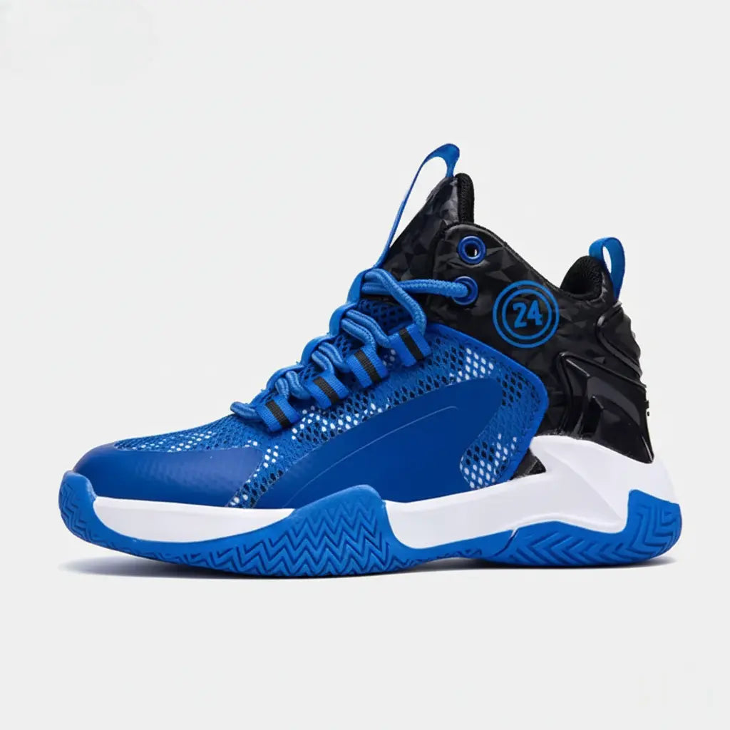 Tamanho 33 - Tênis De Vôlei Infantil Fusion | Respirável e Antiderrapante - Azul