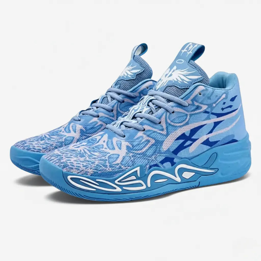 Tênis de Basquete Impact Blaze - Design moderno-Azul