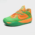 Tênis de Basquete Creed Pro -  Alto Desempenho Antiderrapante C1L4 - Verde/Laranja