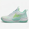 Tênis de Basquete PinkWave | Máximo Conforto E Antiderrapante C1L4 - Branco/Verde